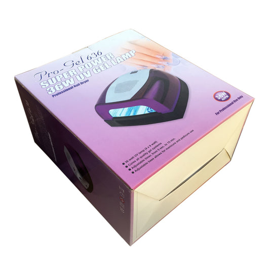WS PRO UV GEL 36W 636 #UV010-Beauty Zone Nail Supply
