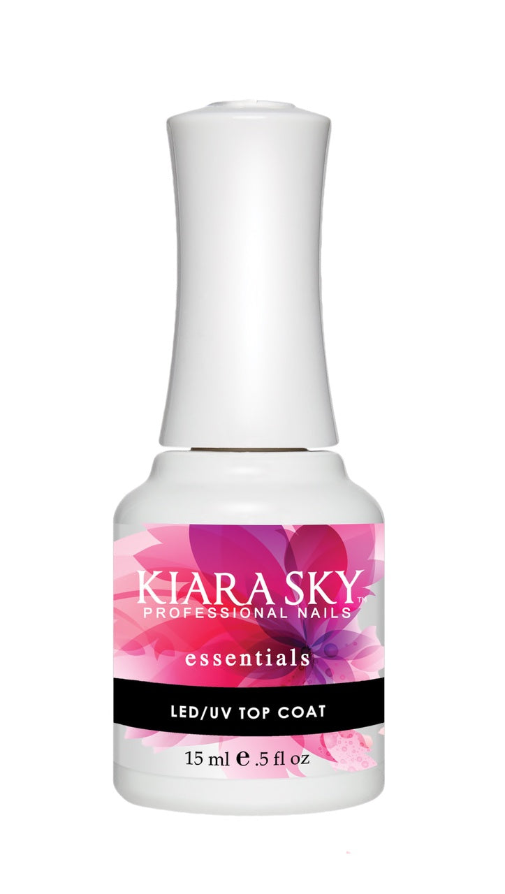 Kiara Sky LED/UV Top Coat 0.5 oz-Beauty Zone Nail Supply