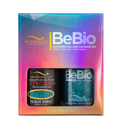 Bio Seaweed Bebio Duo 75 Blue Hawaii-Beauty Zone Nail Supply
