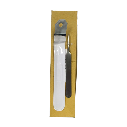 Tweezers Dull #2A Sm 917 #9247-Beauty Zone Nail Supply