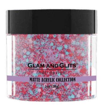 Glam & Glits Matte Acrylic Powder 1 oz Sherbet-MAT629-Beauty Zone Nail Supply