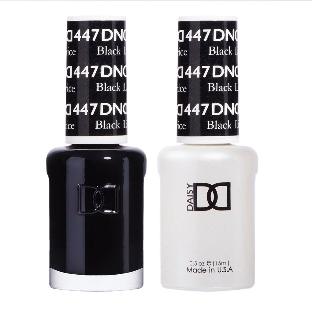 DND Duo Gel & Lacquer Black Licorice #447-Beauty Zone Nail Supply