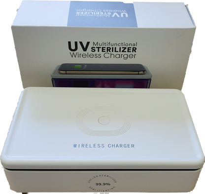 UV Multifunctional Sterilizer Wireless Phone Charger-Beauty Zone Nail Supply