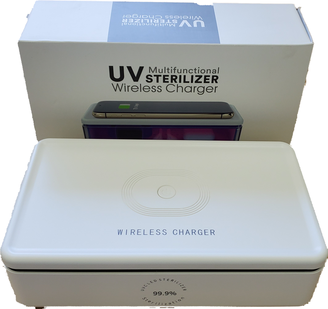UV Multifunctional Sterilizer Wireless Phone Charger-Beauty Zone Nail Supply