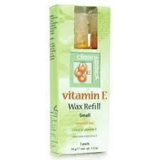 Clean & Easy Vitamin E Refill Small 3Pk #47354-Beauty Zone Nail Supply