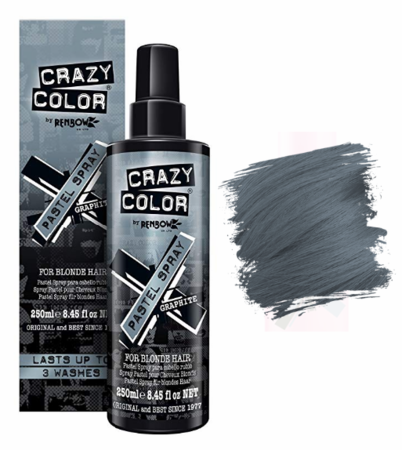 Crazy Color Pastel Sprays -Pastel Spray Graphite 250mL-Beauty Zone Nail Supply