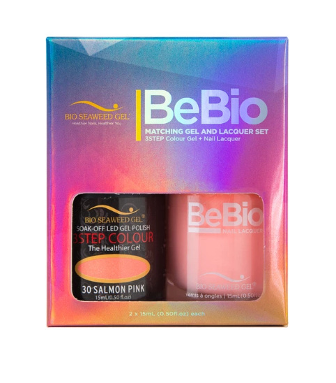 Bio Seaweed Bebio Duo 30 Salmon Pink-Beauty Zone Nail Supply