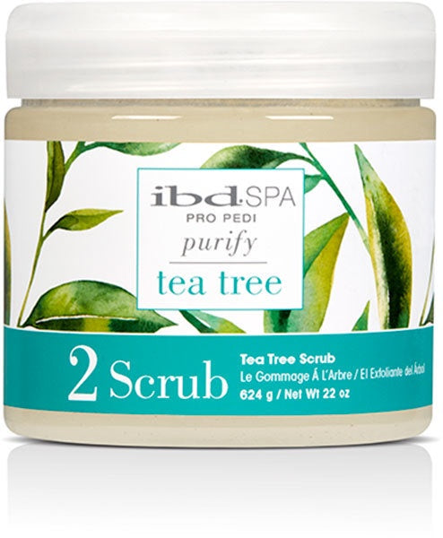 Ibd Spa Scrub ‚Äì Tea Tree Purifying 14 oz-Beauty Zone Nail Supply