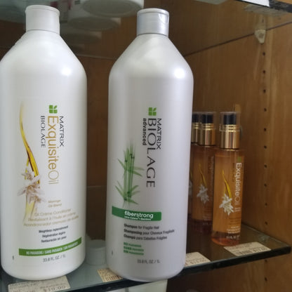 MATRIX BIOLAGE ADVANCED FIBERSTRONG SHAMPOO 33.8 OZ #5879 - BeautyzoneNailSupply