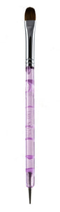Malibu French Brush Purple F 180 - BeautyzoneNailSupply