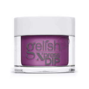Gelish Xpress Dip TAHITI HOTTIE NEON PURPLE CRÈME 43g (1.5 Oz) #1620936-Beauty Zone Nail Supply