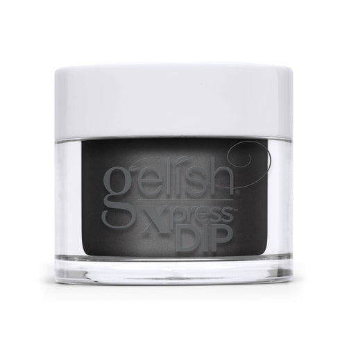 Gelish Xpress Dip BLACK SHADOW BLACK CRÈME 43g (1.5 Oz) #1620830-Beauty Zone Nail Supply