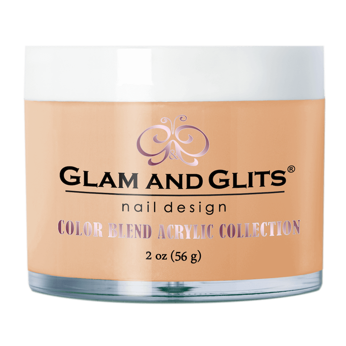 Glam & Glits Acrylic Powder Color Blend (Cover) 2 oz Medium Ivory - BL3056-Beauty Zone Nail Supply