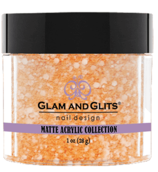 Glam & Glits Matte Acrylic Powder 1 oz Tropical Citrus-MAT616-Beauty Zone Nail Supply