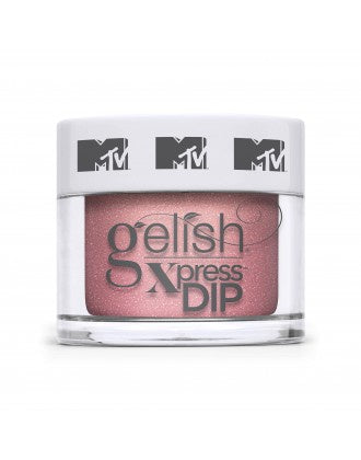 Harmony Gelish Xpress Dip Powder Show Up & Glow Up - Bright Pink Shimmer 43G | 1.5 Oz #1620388