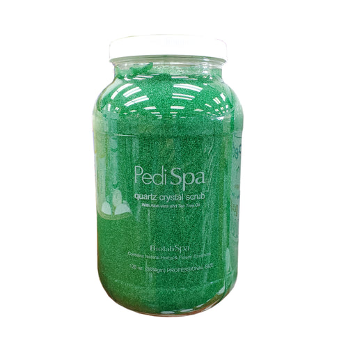 Larosa pedi ice green crystal Scrub Case 4 Gallon-Beauty Zone Nail Supply