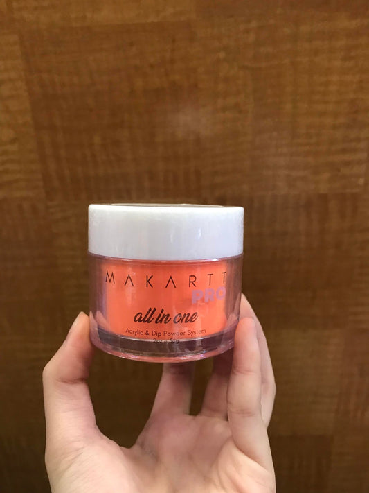 Makartt All in one Acrylic & Dip Luminous Coral 2 oz FY-C1543