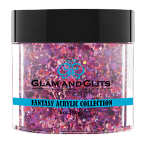 Glam & Glits Fantasy Acrylic (Glitter) 1 oz Pretty Plush- FAC532-Beauty Zone Nail Supply