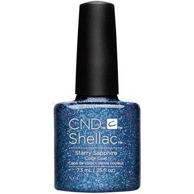 Cnd Shellac Sassy Sapphire** .25 Fl Oz-Beauty Zone Nail Supply