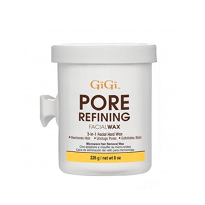 Gigi PORE REFINING FACIAL MICROWAVE WAX 8oz-Beauty Zone Nail Supply