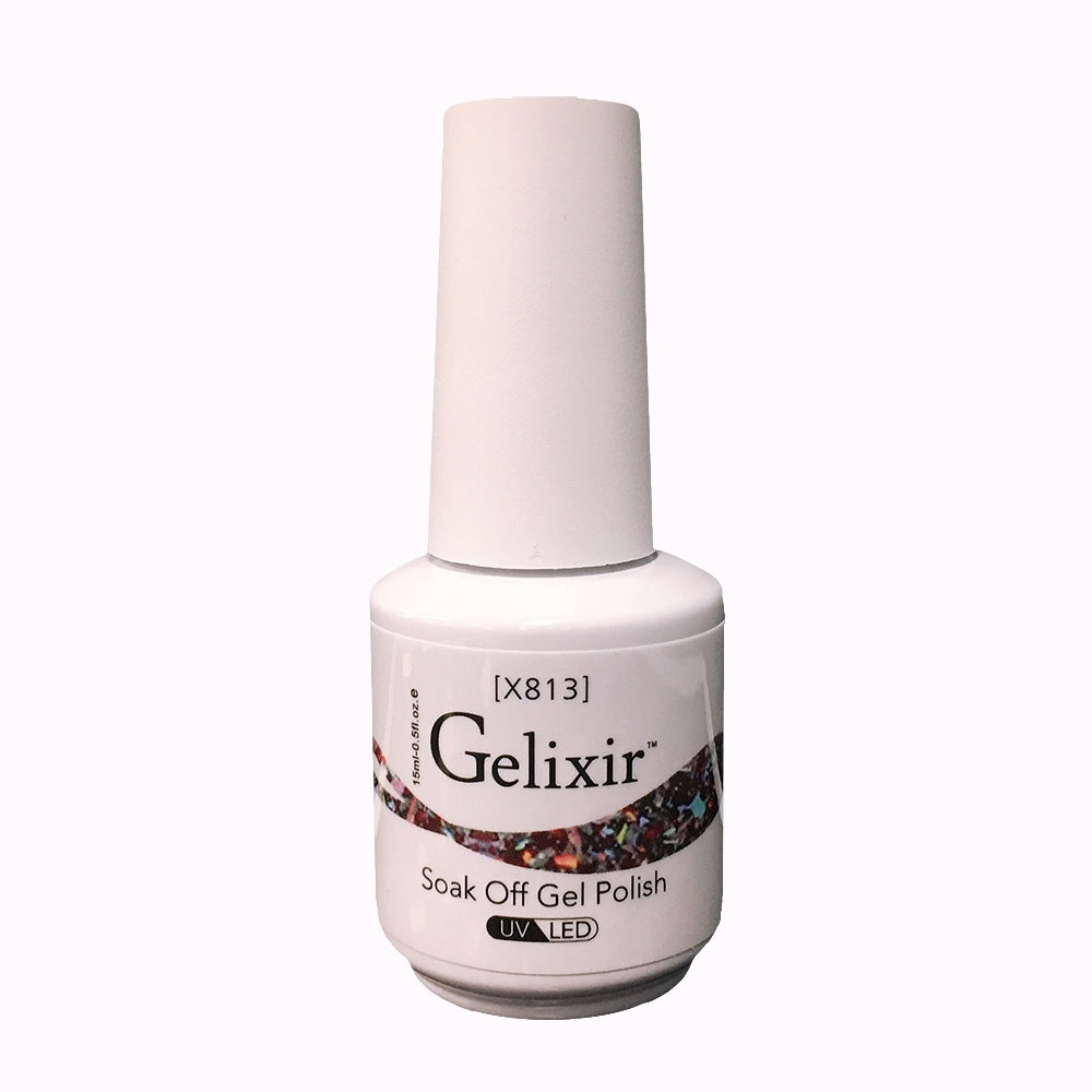 Gelixir Soak Off Gel Polish 0.5 fl oz X813-Beauty Zone Nail Supply