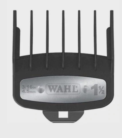 WAHL Premium Cutting Guide with Metal Clip #1 1/2 Size #3354-1100