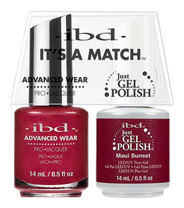 ibd Advanced Wear Color Duo Maui Sunset 1 PK-Beauty Zone Nail Supply