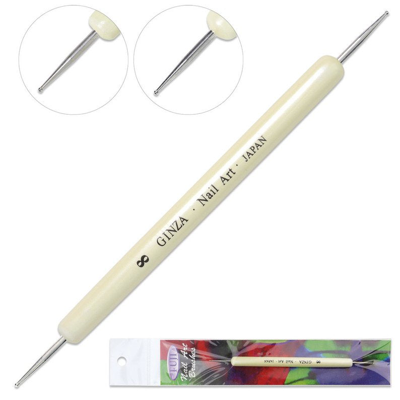 ART#8 GINZA BRUSH 2 MARBLER #6195-Beauty Zone Nail Supply