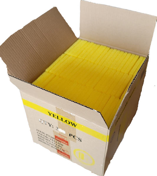 Disposable Pumice Red Yellow 300 pc #PR20