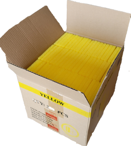 Disposable Pumice Red Yellow 300 pc #PR20