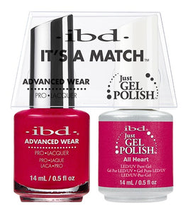 ibd Advanced Wear Color Duo All Heart 1 PK-Beauty Zone Nail Supply