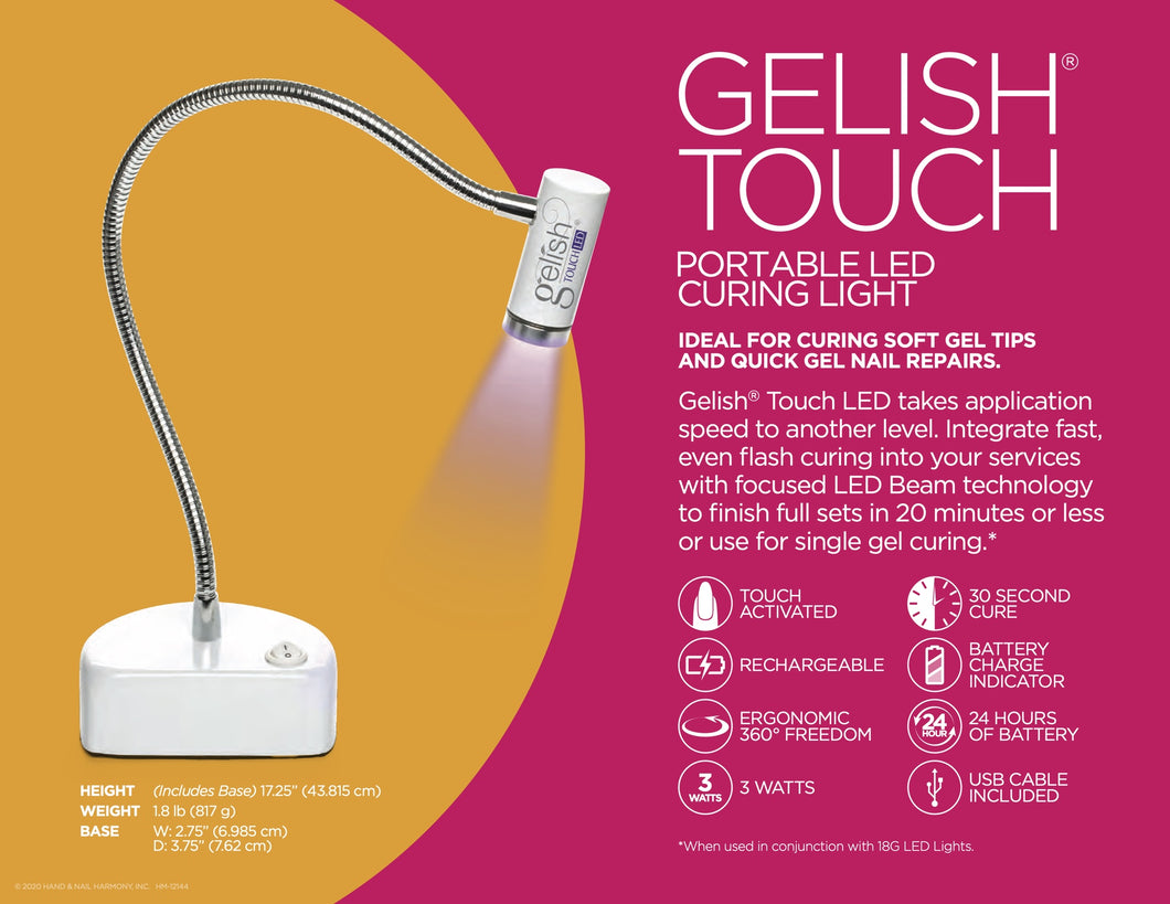 Gelish Soft Gel Touch LED Light with USB Cord #1168099-Beauty Zone Nail Supply