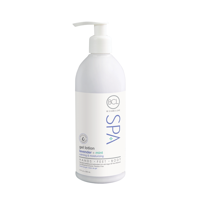 BCL SPA Gel Lotion Lavender + Mint 12oz