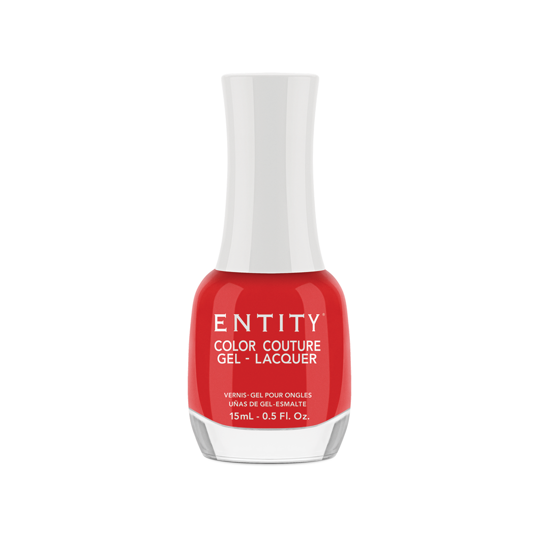 Entity Lacquer A-Very Bright Red Dress 15 Ml | 0.5 Fl. Oz.#690-Beauty Zone Nail Supply