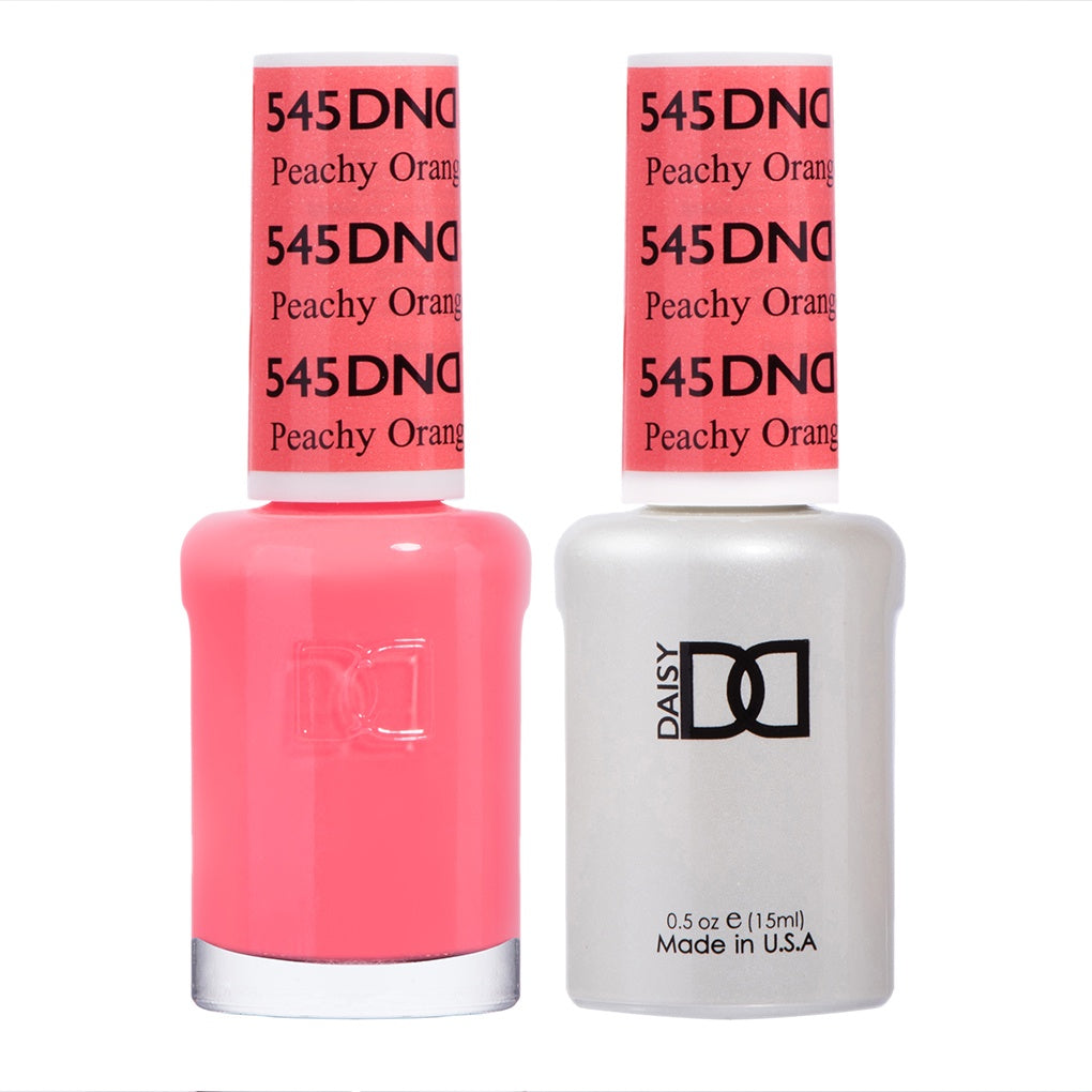 DND Duo Gel & Lacquer Peachy Orange #545-Beauty Zone Nail Supply