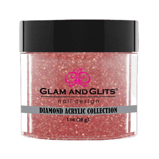Glam & Glits Diamond Acrylic (Shimmer) 1 oz Nude - DAC80-Beauty Zone Nail Supply
