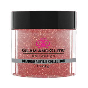Glam & Glits Diamond Acrylic (Shimmer) 1 oz Nude - DAC80-Beauty Zone Nail Supply