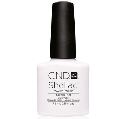 Cnd Shellac Cream Puff .25 Fl Oz-Beauty Zone Nail Supply