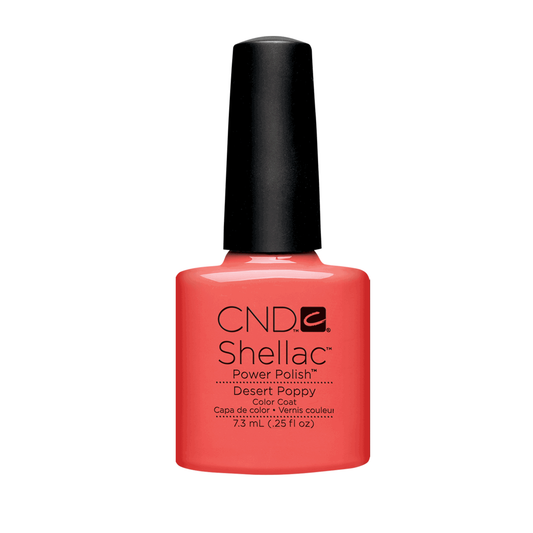 Cnd Shellac Desert Poppy .25 Fl Oz-Beauty Zone Nail Supply