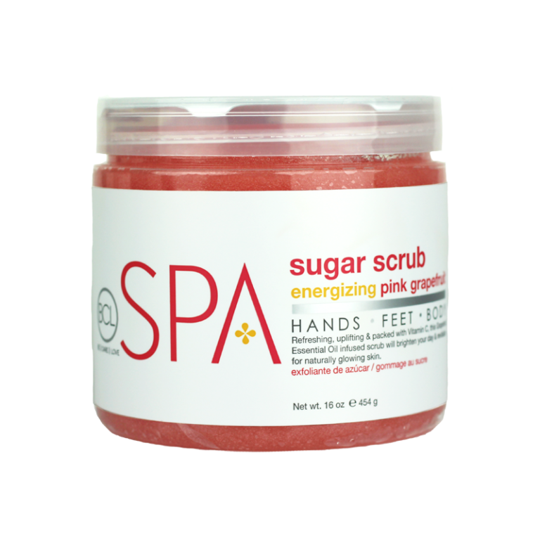 BCL SPA Sugar Scrub Pink Grapefruit 16oz-Beauty Zone Nail Supply