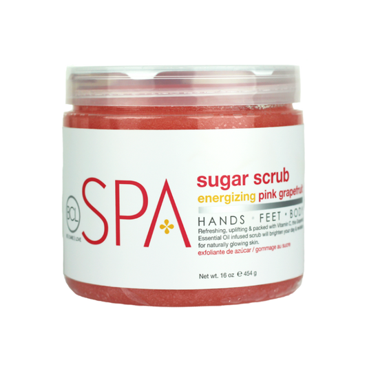 BCL SPA Sugar Scrub Pink Grapefruit 16oz-Beauty Zone Nail Supply