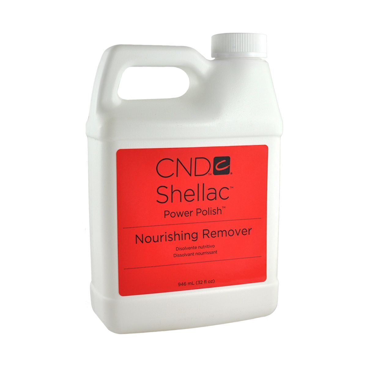 Cnd Nourishing Remover 32 Oz #18044-1-Beauty Zone Nail Supply