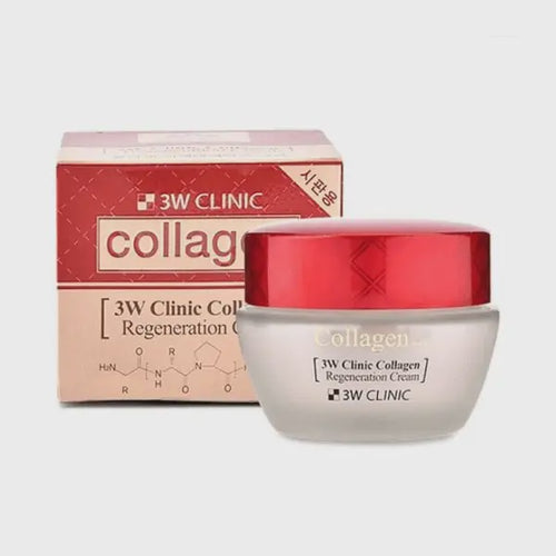 3W Clinic Collagen Regeneration Cream 60mL Red