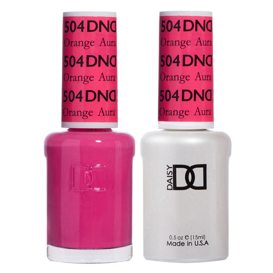 DND Duo Gel & Lacquer Orange Aura #504-Beauty Zone Nail Supply