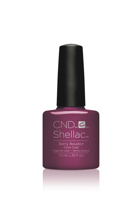 Cnd Shellac Berry Boudoir .25 Fl Oz-Beauty Zone Nail Supply