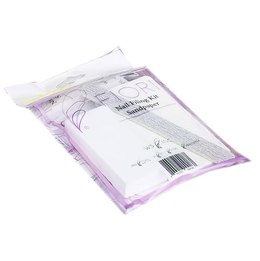 Fiori Pedicure Kit 4 (Sanding-Buffer-File-Pusher) #W23-Beauty Zone Nail Supply