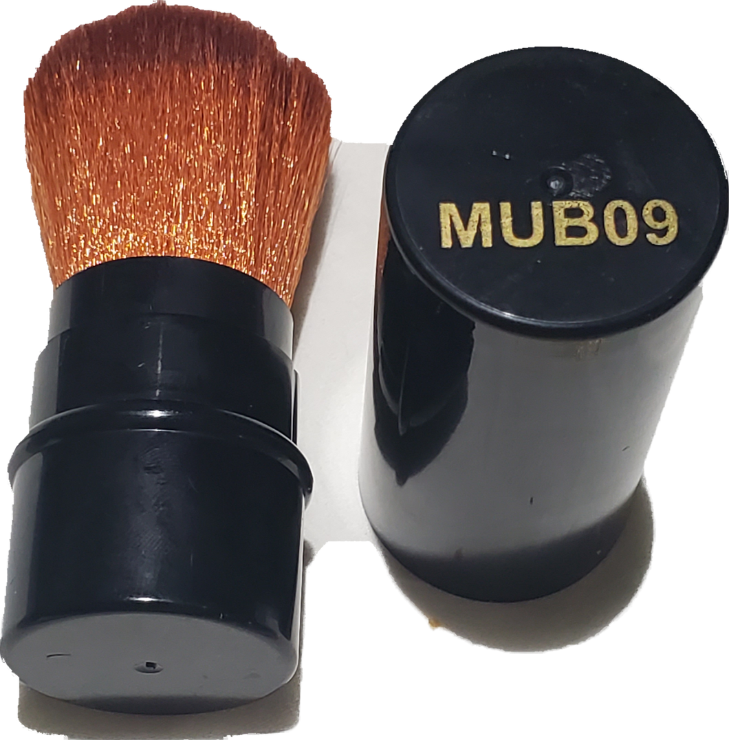 Mini Retractable Dust Brush MUB09 (Black Color)-Beauty Zone Nail Supply
