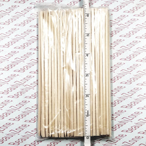 Orange wood long (a) 2 flat w160g #6411-Beauty Zone Nail Supply