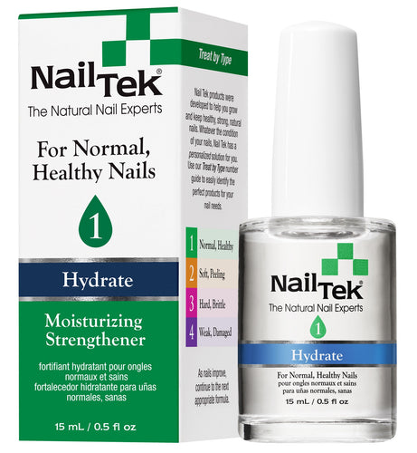 Nail Tek Moisturizing Strengthener 1 0.5 Oz #55829-Beauty Zone Nail Supply