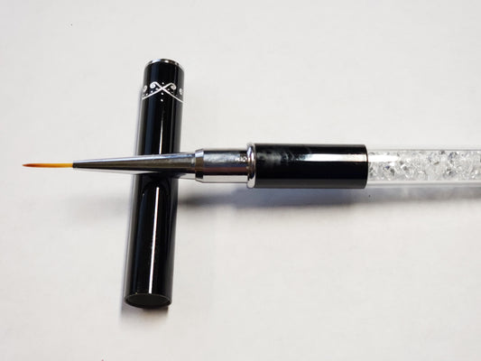 Detail nail art brush Black handle 11 mm-Beauty Zone Nail Supply